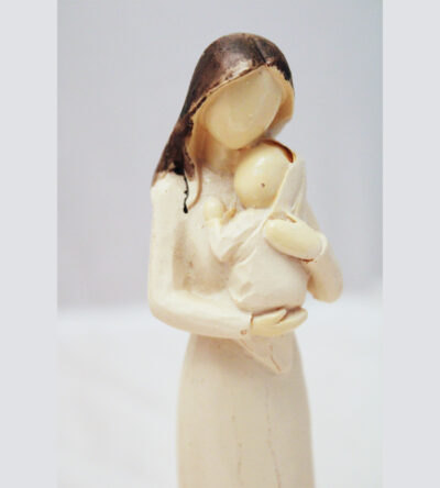 Geschenkidee Dekofigur Frau mit Baby im Arm